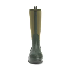 Muck Boots Chore Classic Hi Patterned Unisex Wellington - Moss