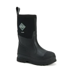 Muck Boots Chore Classic Mid Patterned Unisex Wellington - Black