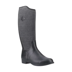 Muck Boots Derby Tall Womens - Black/Plaid