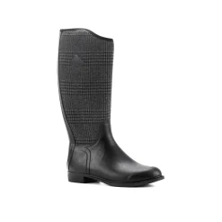 Muck Boots Derby Tall Womens - Black/Plaid