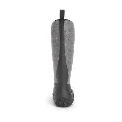Muck Boots Hale Womens Wellington - Black/Fuzzy Herringbone