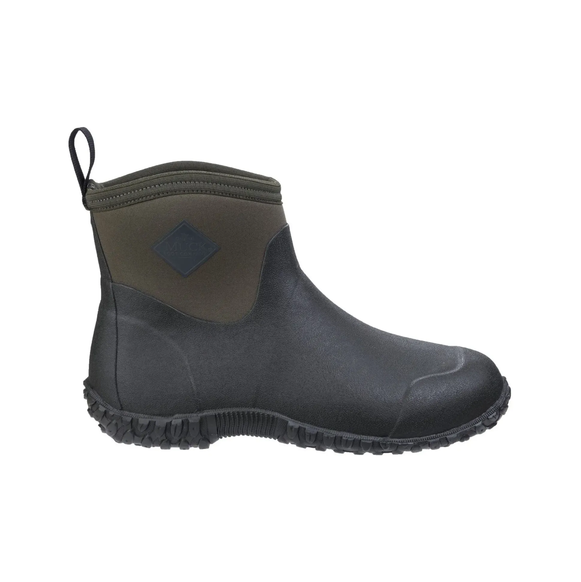 Muck Boots Muckster II Ankle All Purpose Lightweight Mens Shoe - Black/Moss