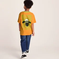 Najdi Kids Shaun the Sheep T-Shirt - Orange Slice