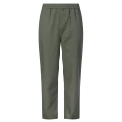 Nelson Mens Relaxed Fit 100% Cotton Heavyweight Straight Leg Trousers - Faded Khaki
