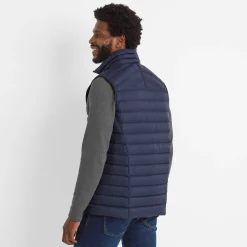 North Mens RDS Certified Down Gilet - Dark Indigo