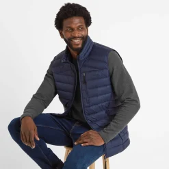 North Mens RDS Certified Down Gilet - Dark Indigo