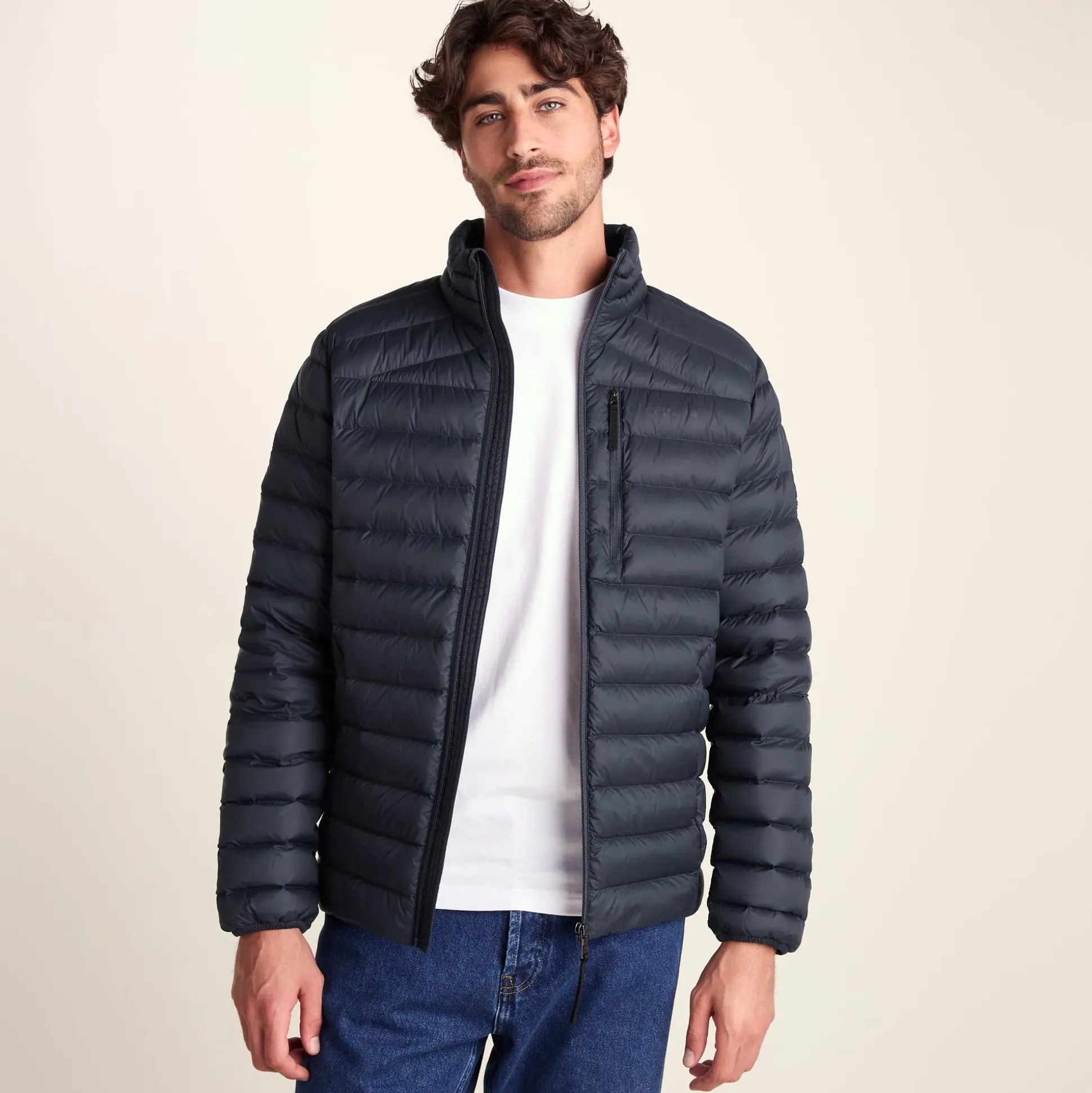 North Mens RDS Certified Down Jacket - Dark Indigo
