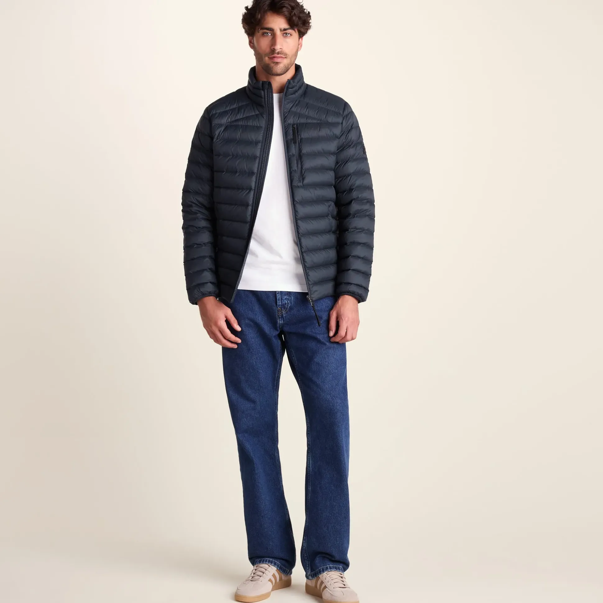 North Mens RDS Certified Down Jacket - Dark Indigo