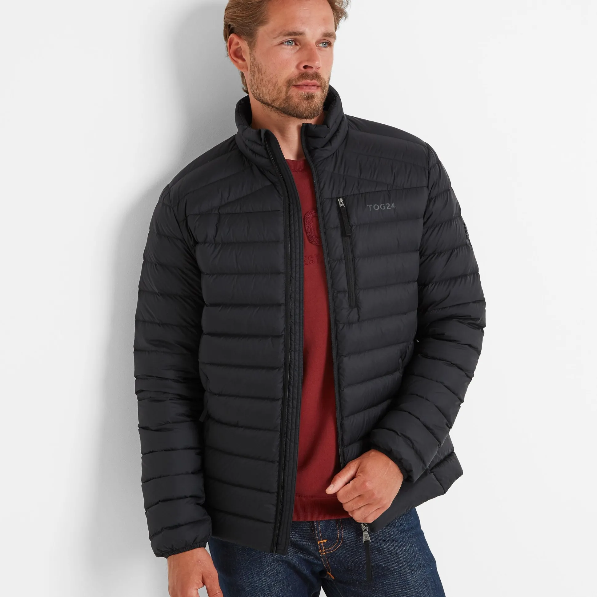 North Mens RDS Certified Down Jacket - Black
