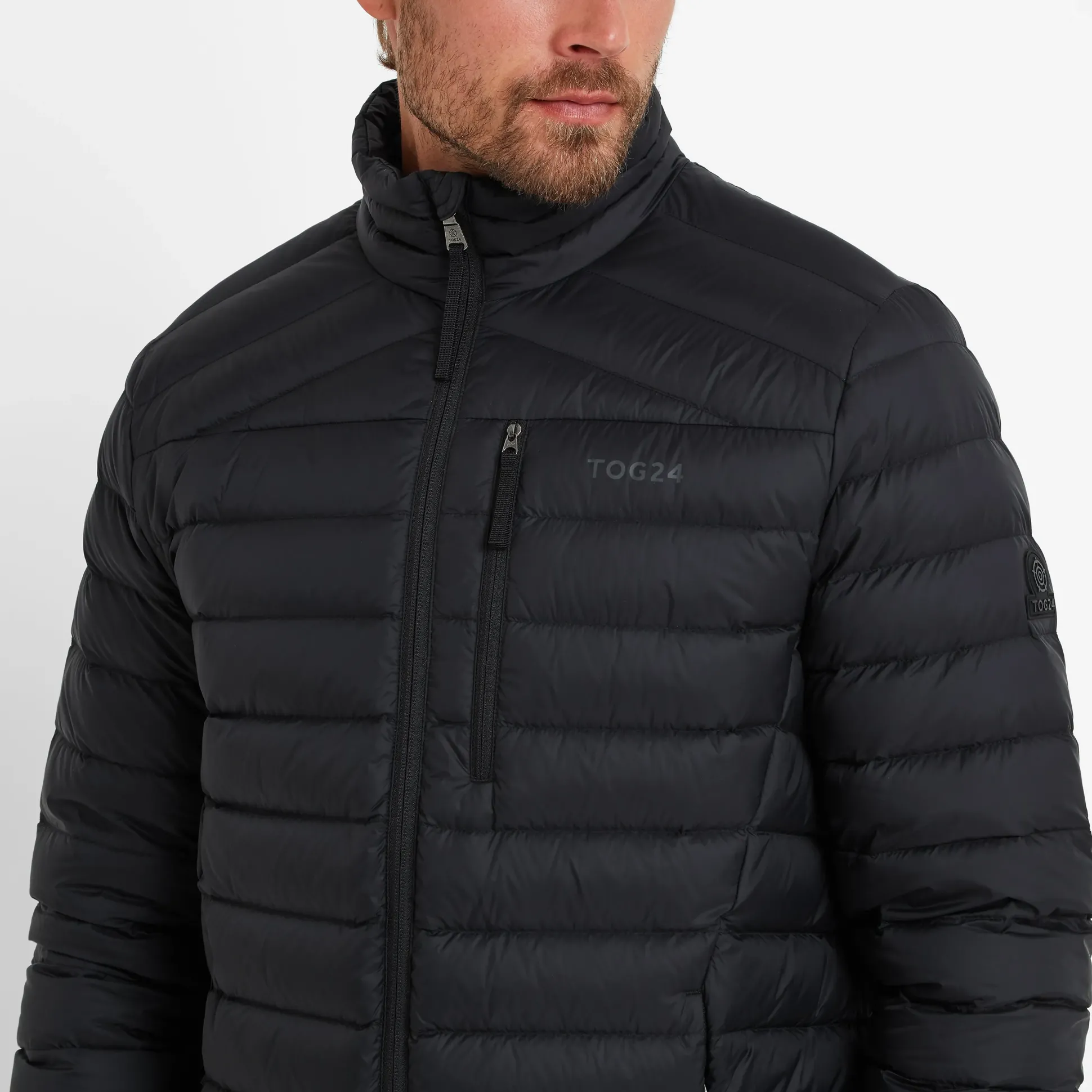 North Mens RDS Certified Down Jacket - Black