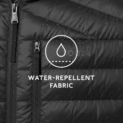 North Mens RDS Certified Down Jacket - Black