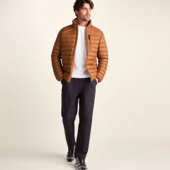 North Mens RDS Certified Down Jacket - Rust