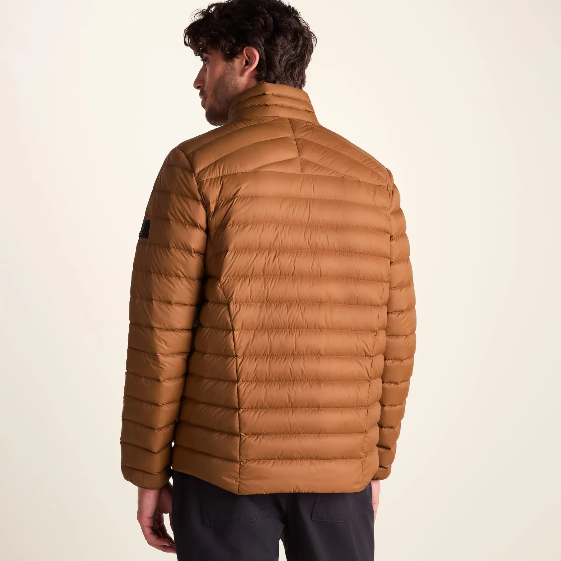 North Mens RDS Certified Down Jacket - Rust