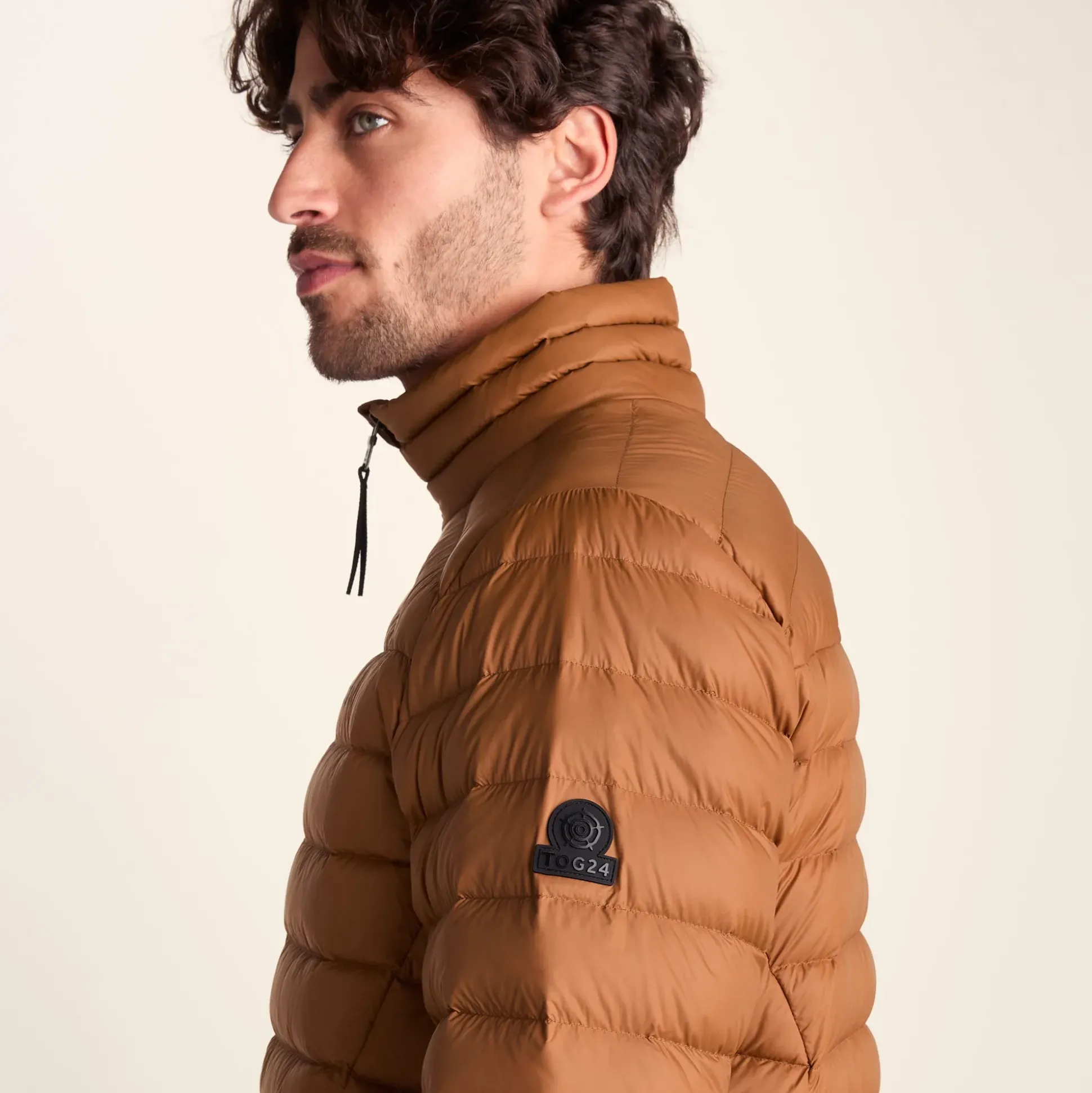 North Mens RDS Certified Down Jacket - Rust