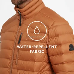 North Mens RDS Certified Down Jacket - Rust