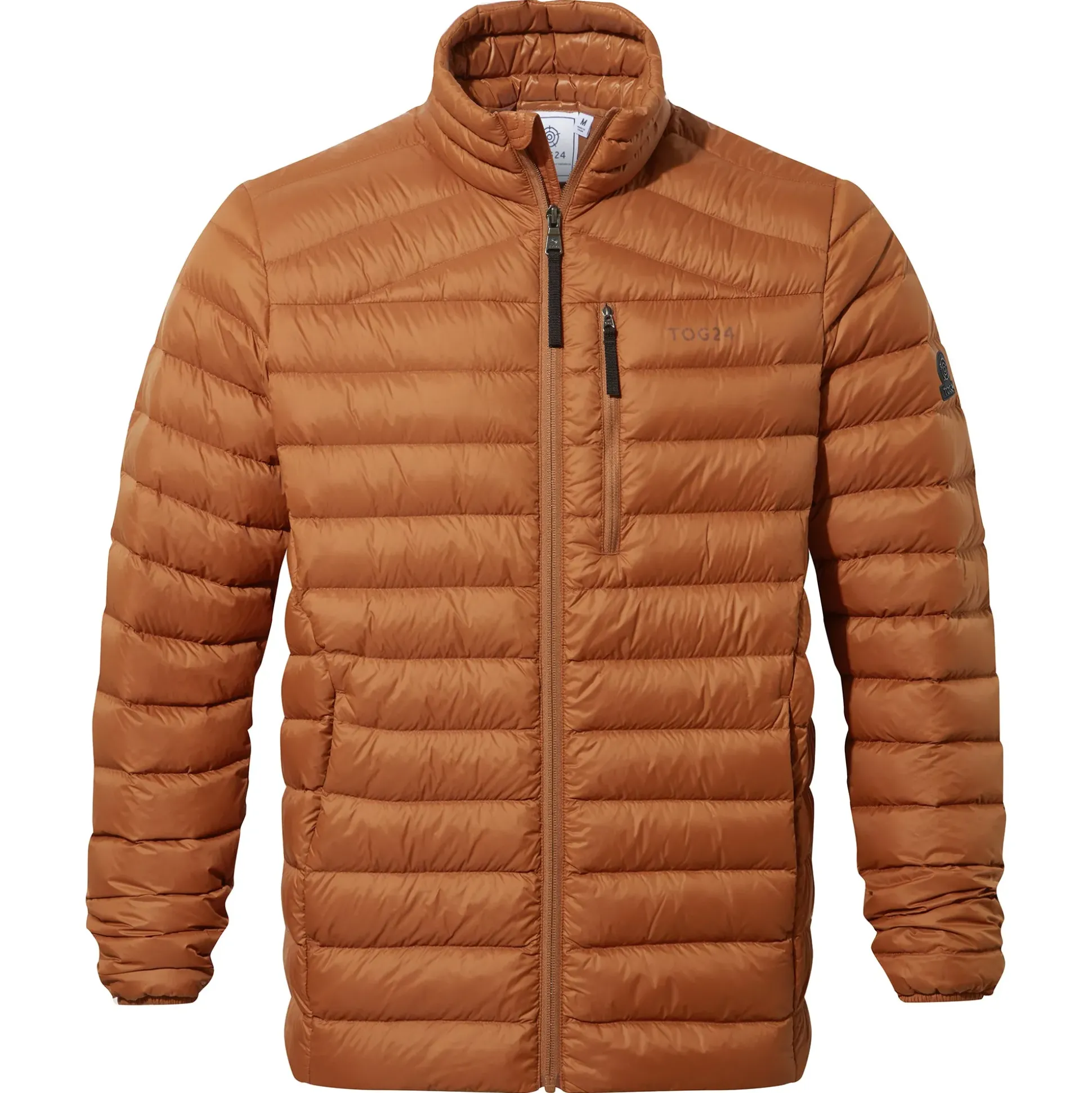 North Mens RDS Certified Down Jacket - Rust