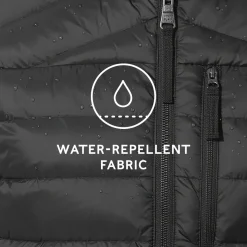 North Womens RDS Certified Down Hooded Jacket - Black