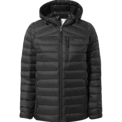 North Womens RDS Certified Down Hooded Jacket - Black