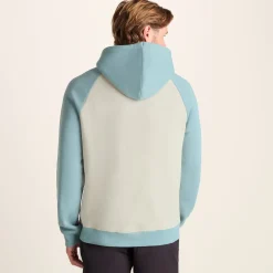 Noston Mens Supersoft Raglan Hoody - Summer Sky