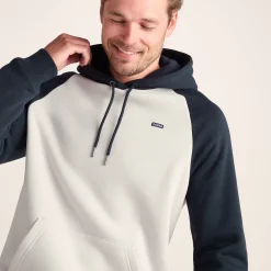 Noston Mens Supersoft Raglan Hoody - Dark Indigo