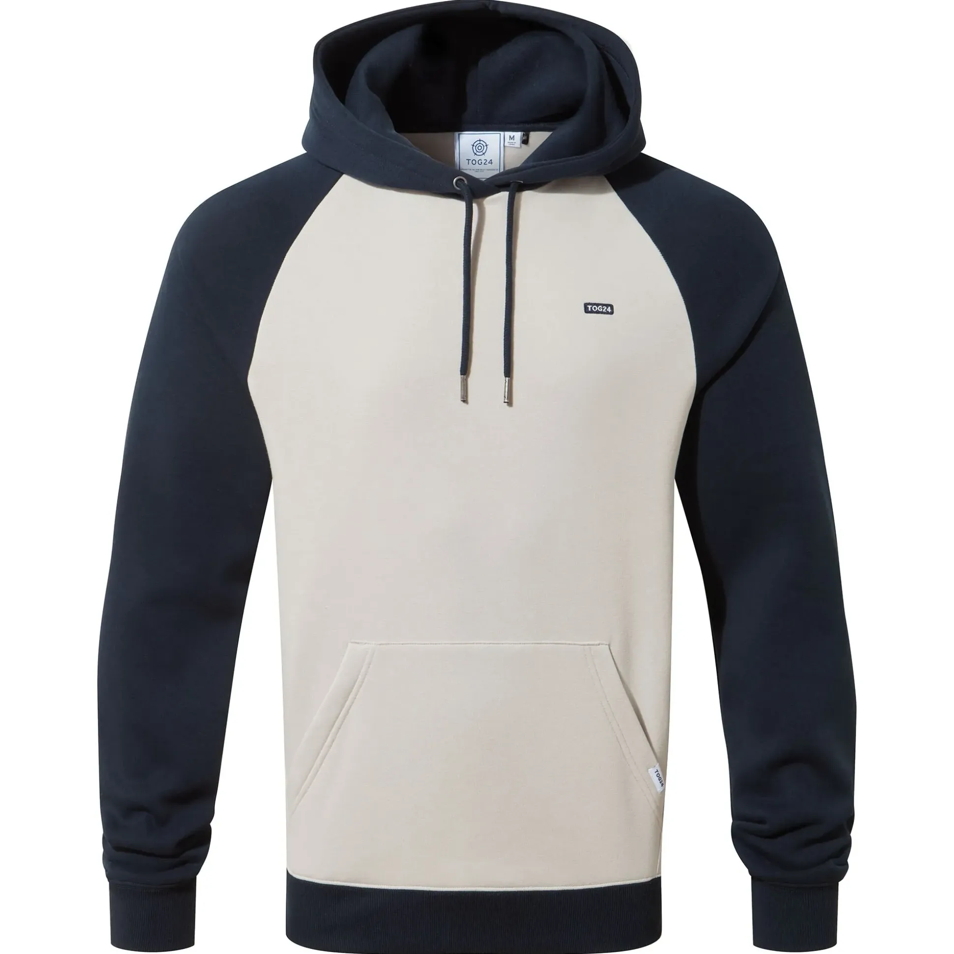 Noston Mens Supersoft Raglan Hoody - Dark Indigo