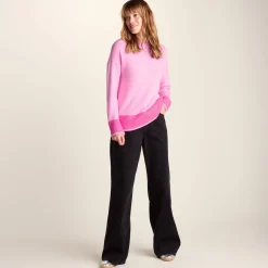 Odette Womens Soft Touch Knit Jumper - Sandy Pink