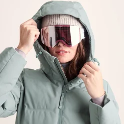 Orelle Womens Insulated Ski Jacket - Mist Grey