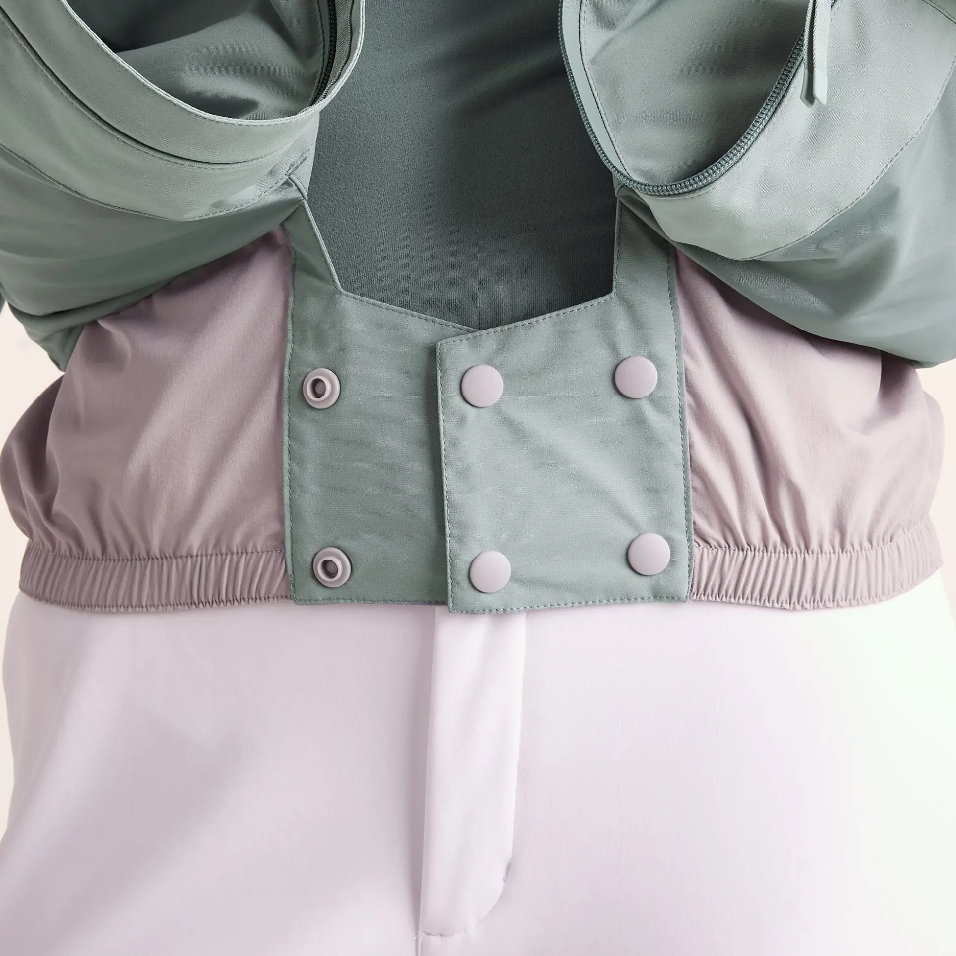 Orelle Womens Insulated Ski Jacket - Mist Grey