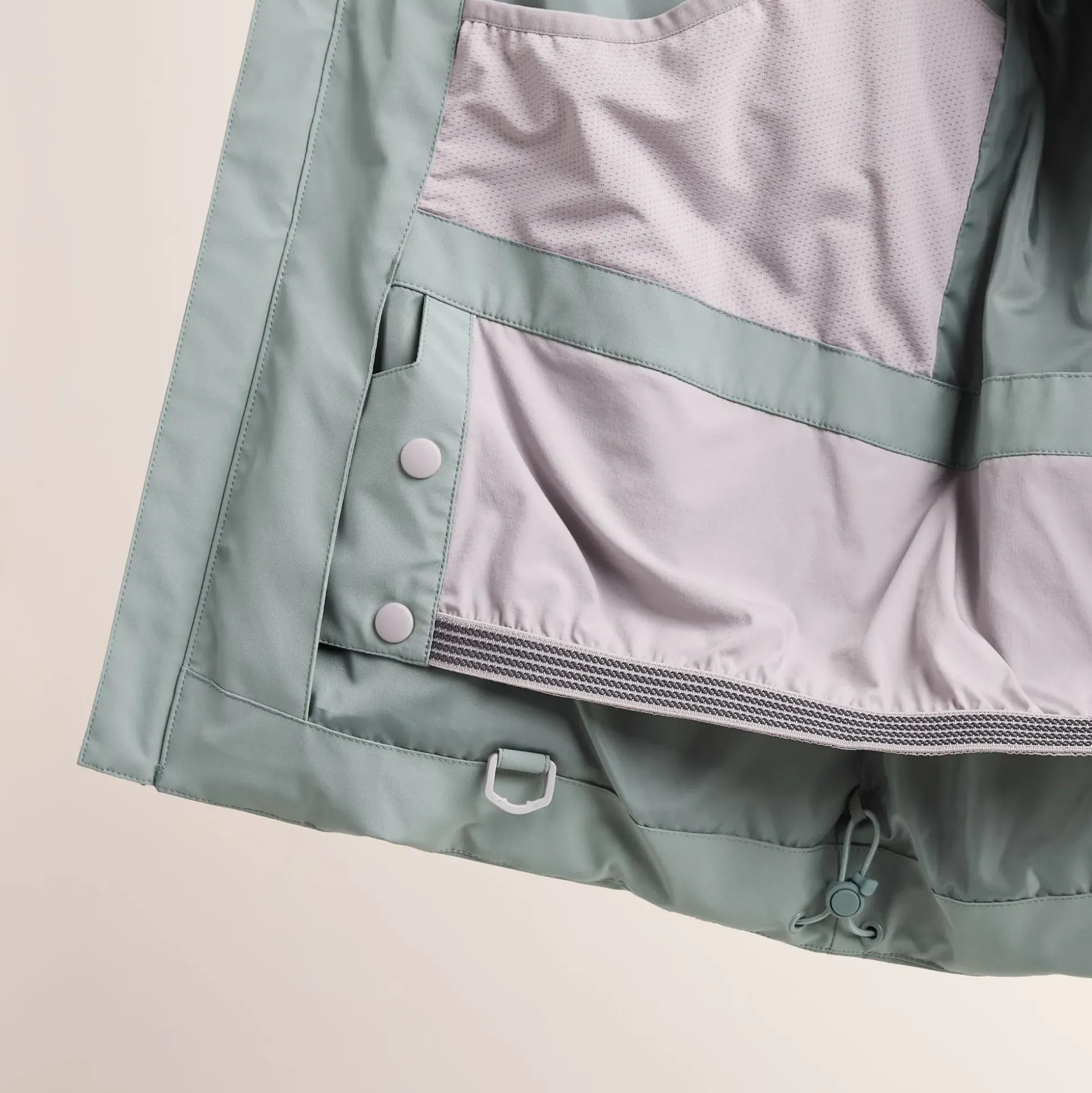 Orelle Womens Insulated Ski Jacket - Mist Grey
