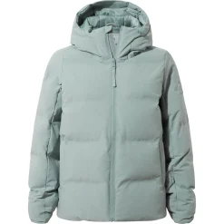 Orelle Womens Insulated Ski Jacket - Mist Grey