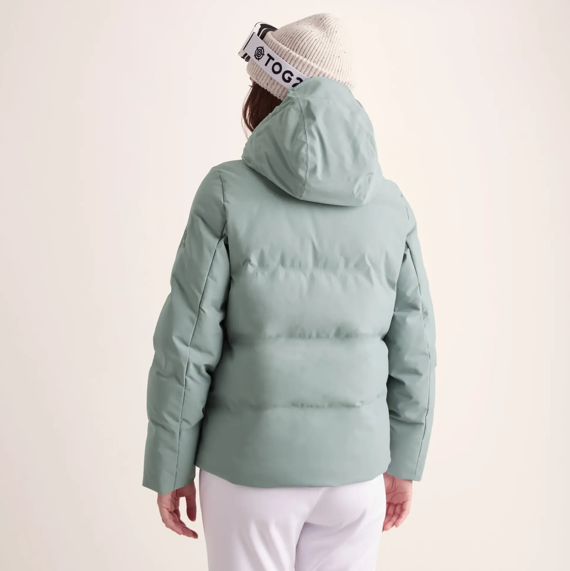 Orelle Womens Insulated Ski Jacket - Mist Grey