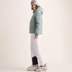 Orelle Womens Insulated Ski Jacket - Mist Grey