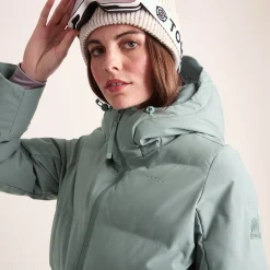 Orelle Womens Insulated Ski Jacket - Mist Grey
