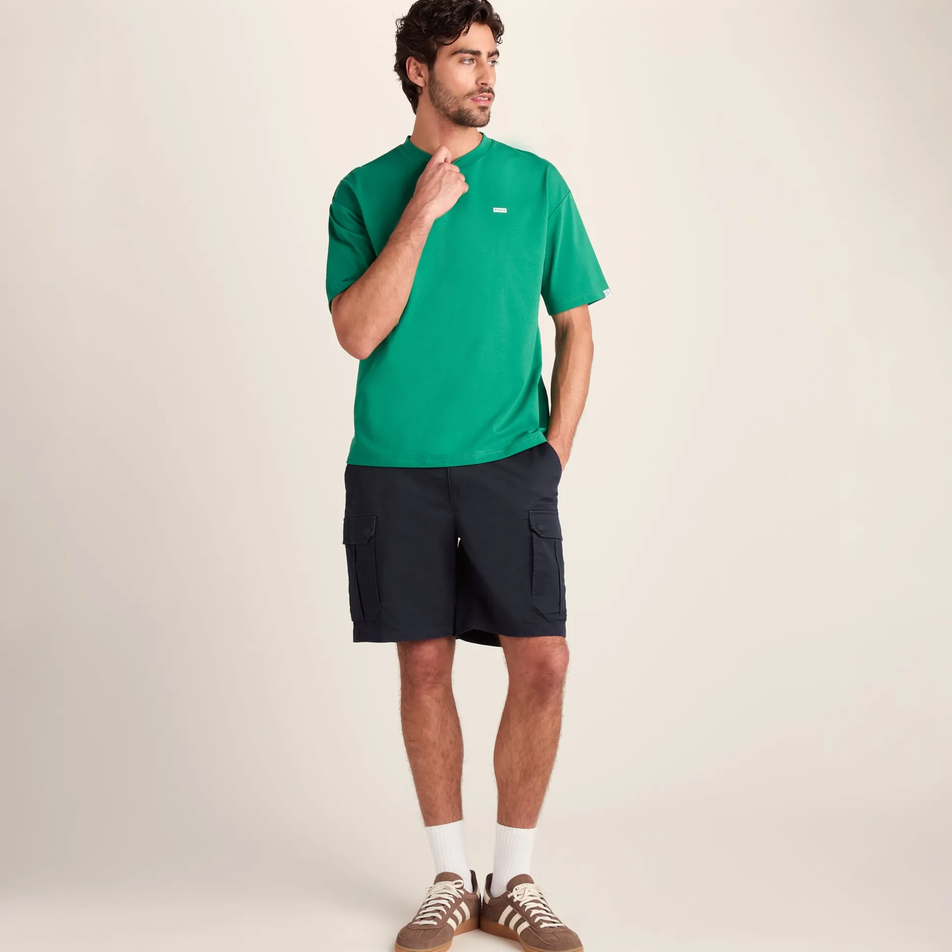 Pace Mens Supersoft Cargo Shorts - Dark Indigo