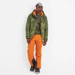 Palisade Mens Ski Jacket - Khaki Pixel Camo