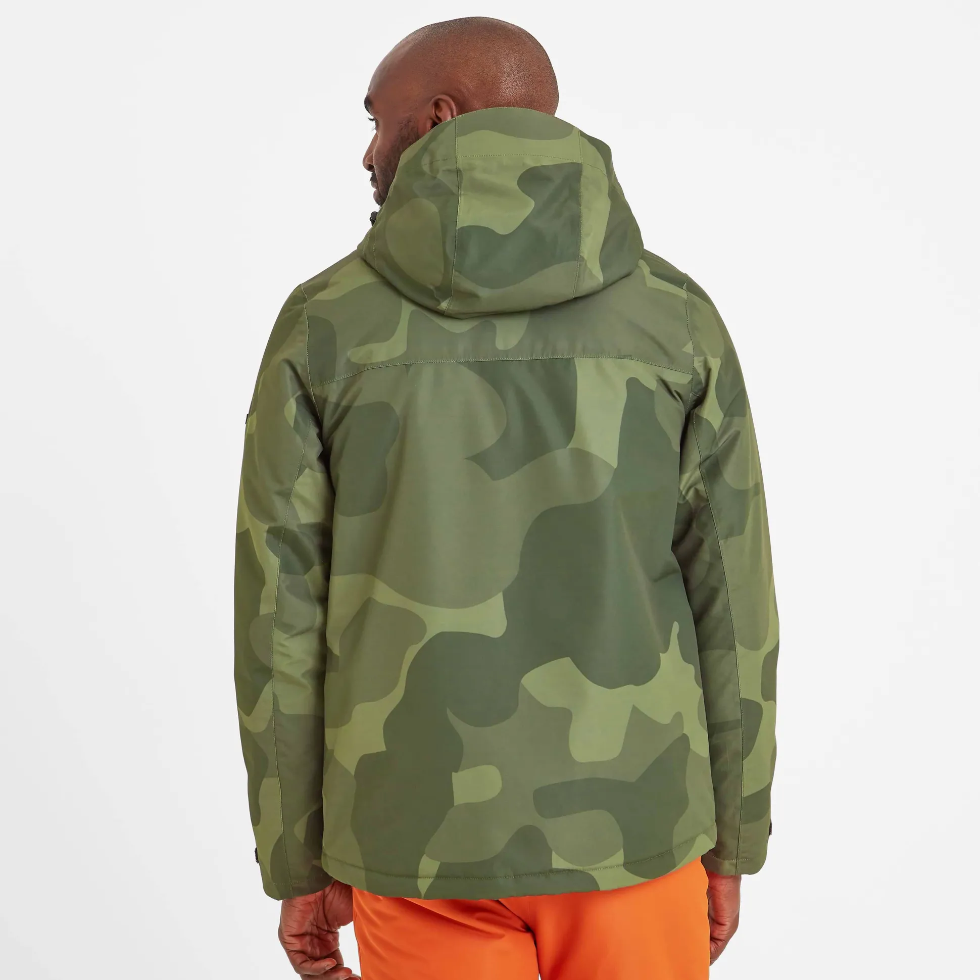 Palisade Mens Ski Jacket - Khaki Pixel Camo