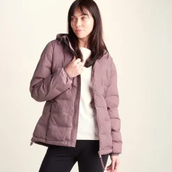 Palmer Womens Shower Resistant Insulated Jacket - Mauve