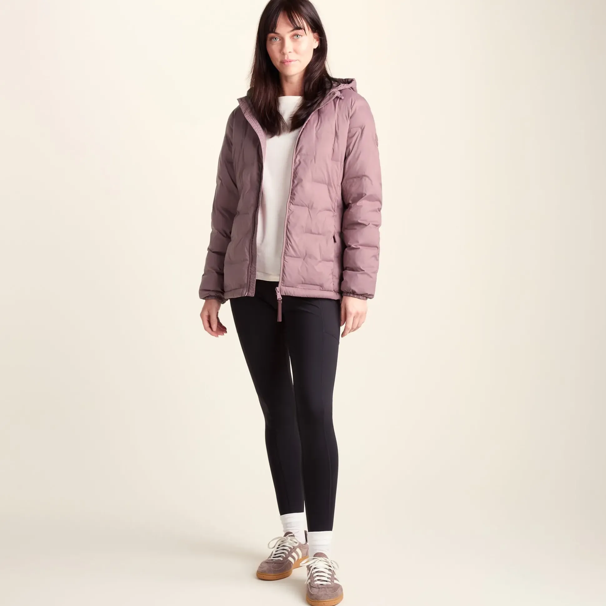 Palmer Womens Shower Resistant Insulated Jacket - Mauve
