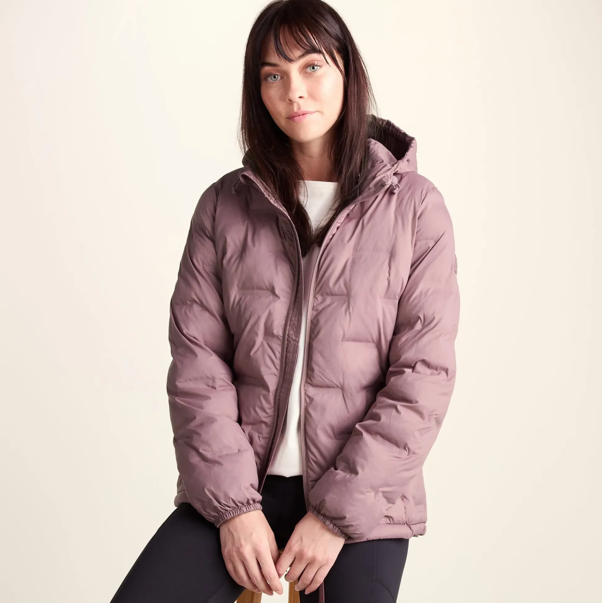 Palmer Womens Shower Resistant Insulated Jacket - Mauve