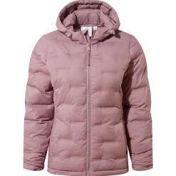 Palmer Womens Shower Resistant Insulated Jacket - Mauve