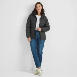 Palmer Womens Shower Resistant Insulated Jacket - Washed Black