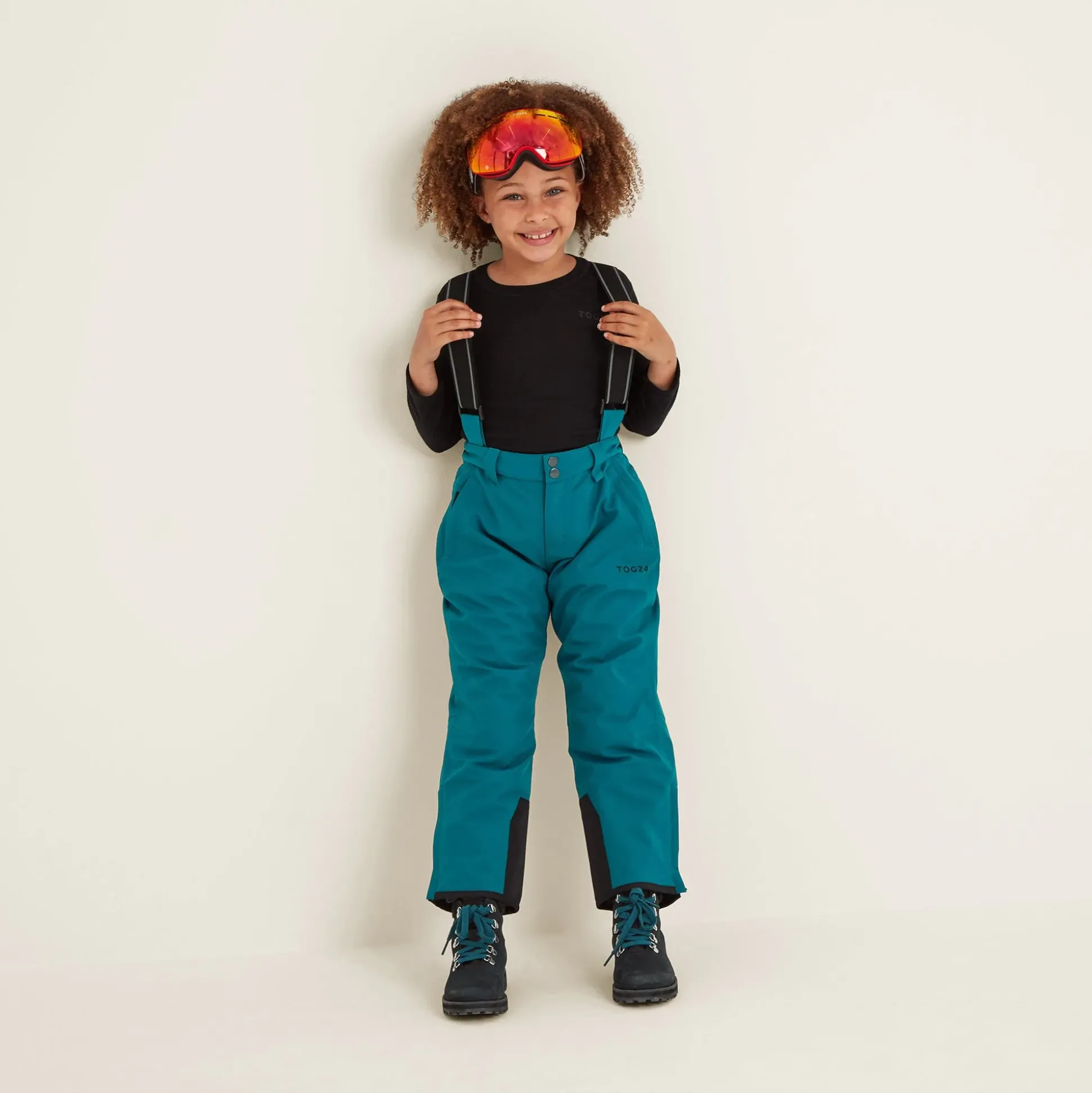 Pateley Kids Salopettes - Pacific Blue