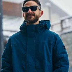 Pawter Mens Waterproof Down Parka - Petrol Green
