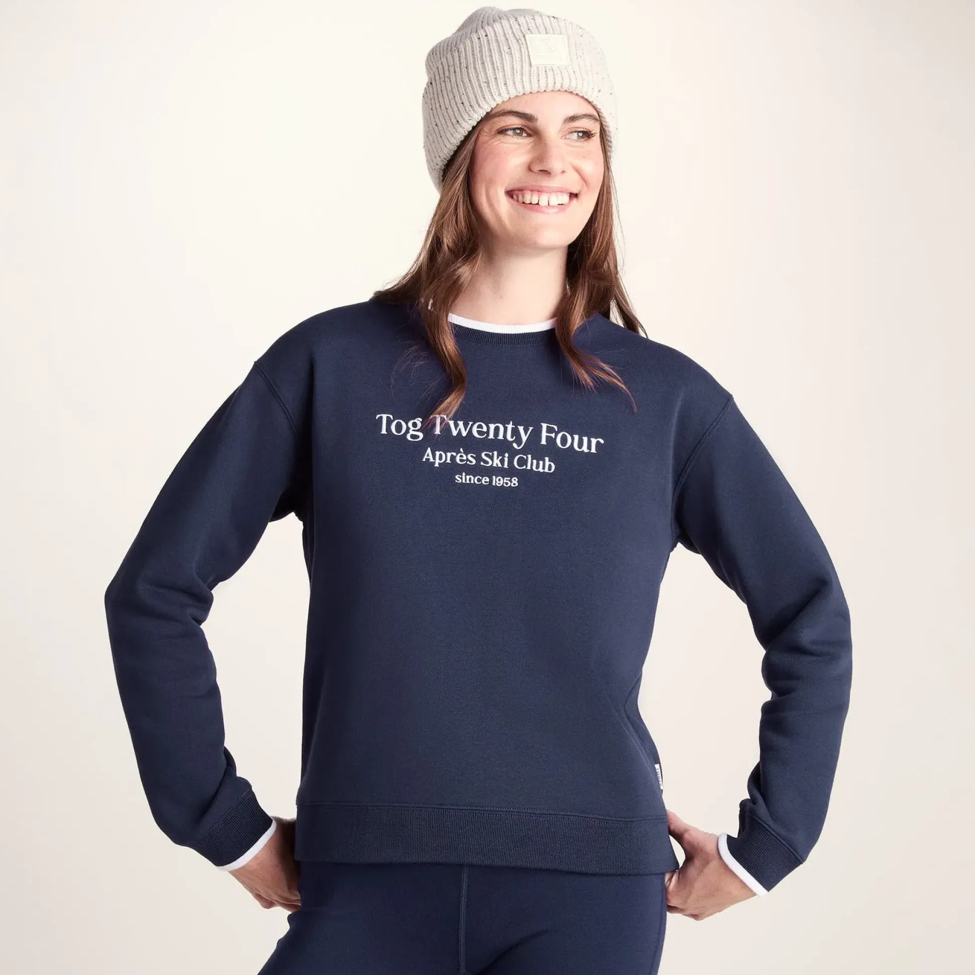 Peggy Womens Supersoft Sweat - Oxford Blue