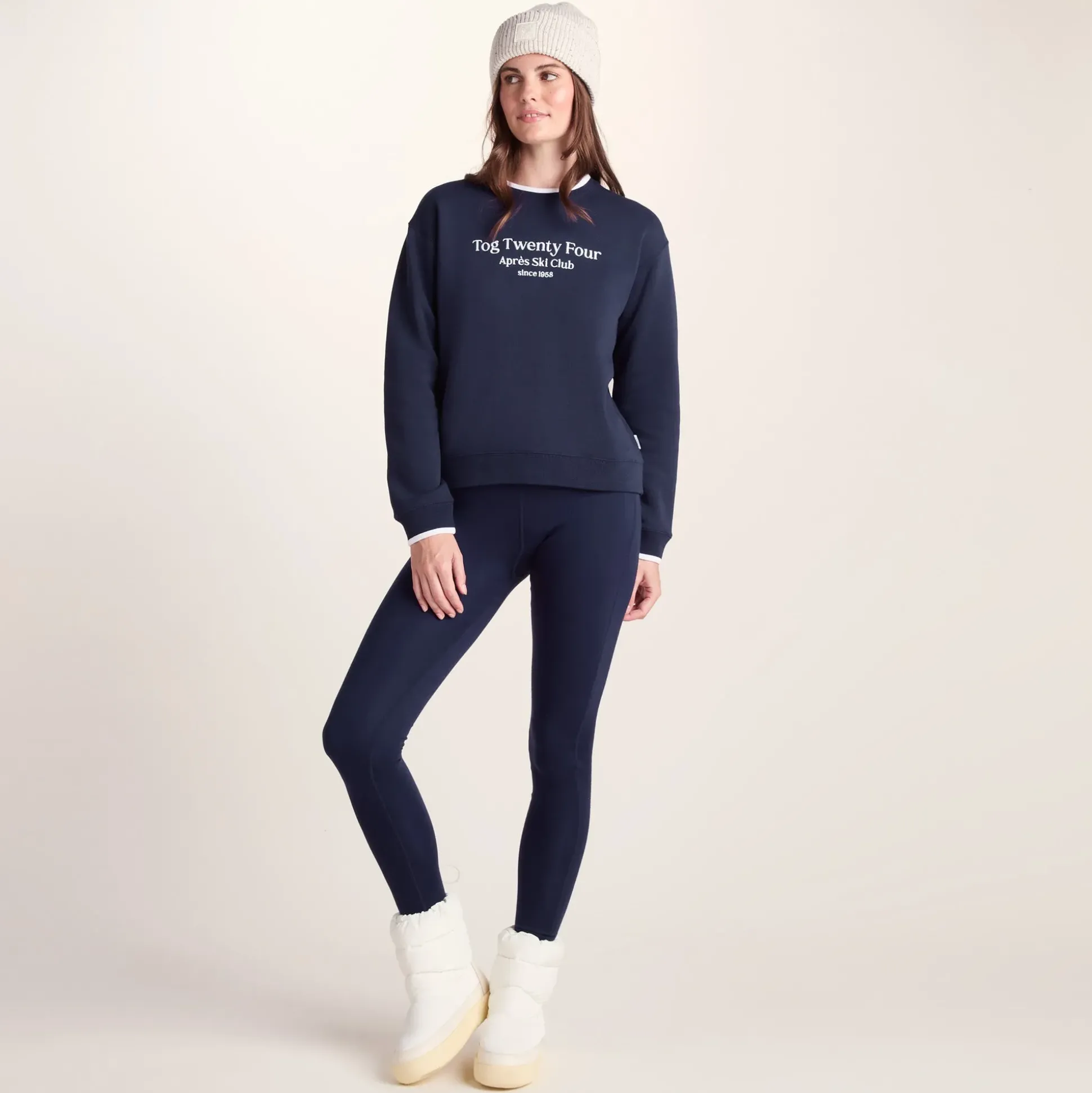 Peggy Womens Supersoft Sweat - Oxford Blue