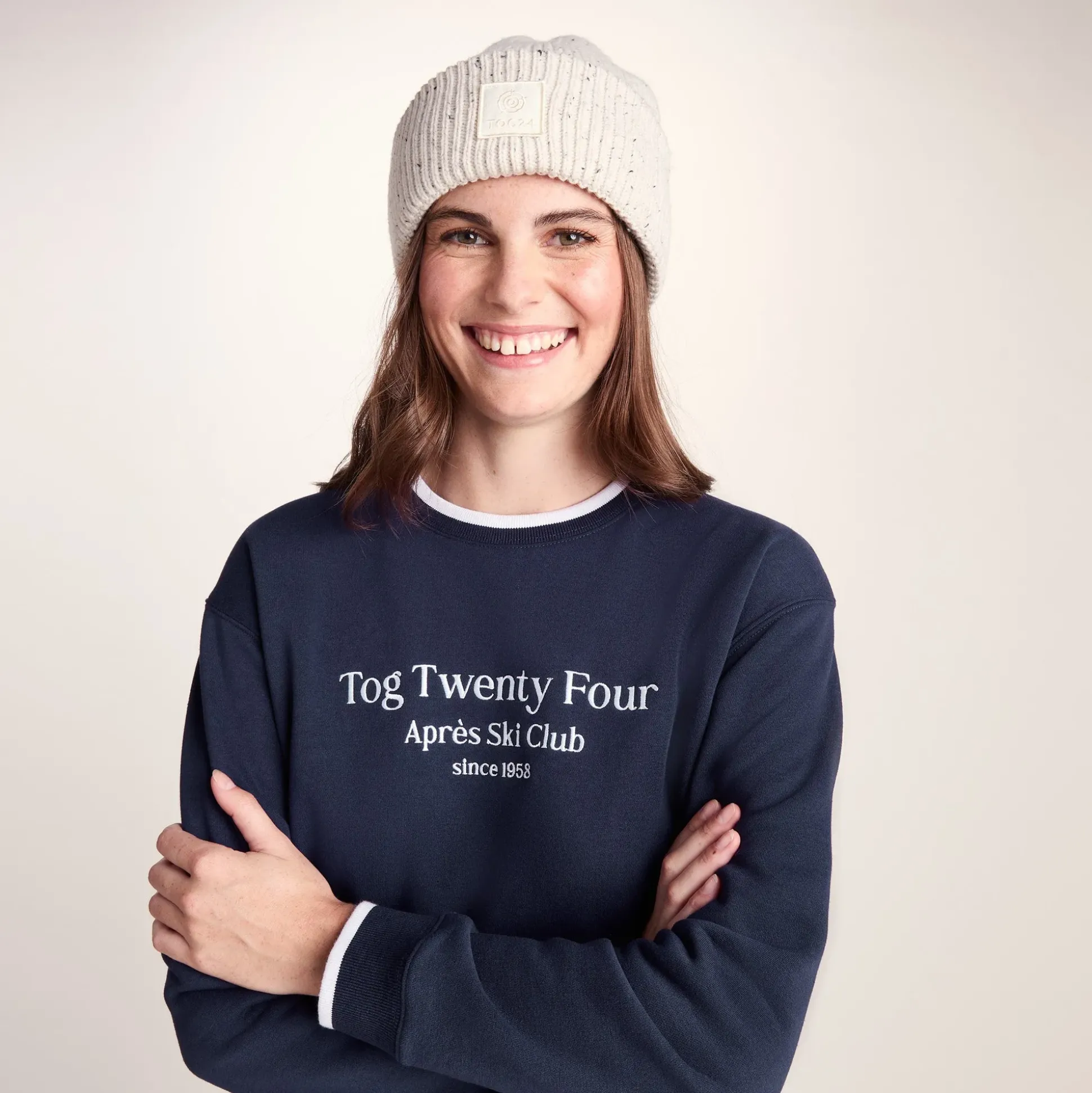 Peggy Womens Supersoft Sweat - Oxford Blue