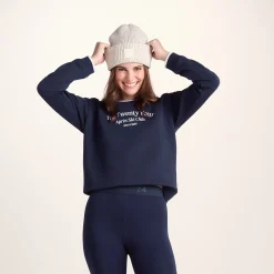 Peggy Womens Supersoft Sweat - Oxford Blue