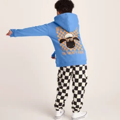 Pelibuey Kids Shaun the Sheep Hoody - Bluebell