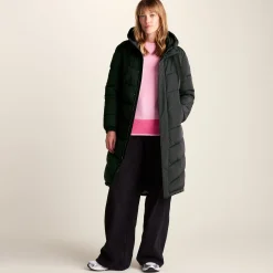 Raleigh Womens Long Insulated Jacket - Washed Black