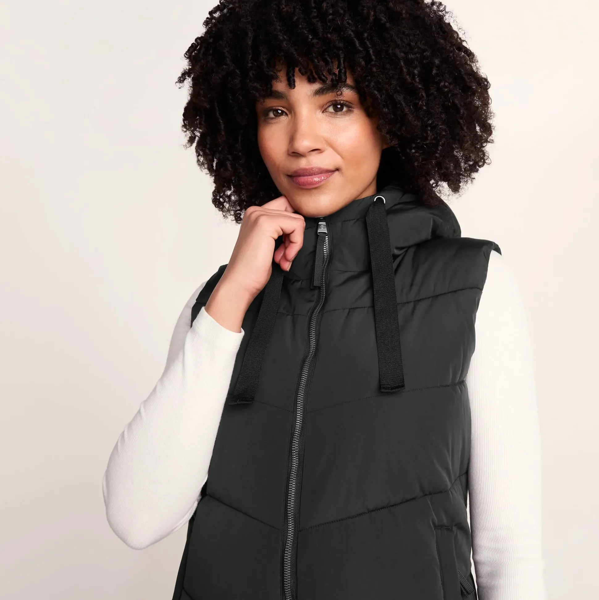 Ranskill Womens Long Insulated Gilet - Washed Black